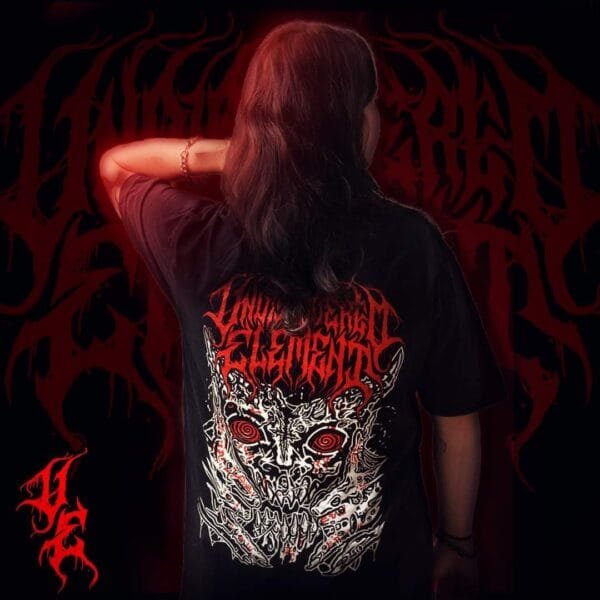 Undiscovered Element Red Sigil T-shirt - Image 4