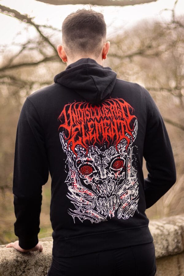 Undiscovered Element Red Sigil Hoodie - Image 3
