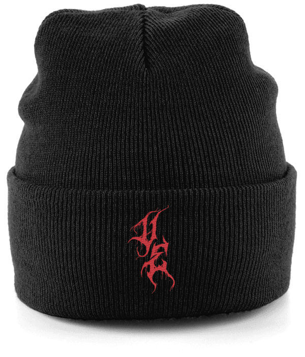 Undiscovered element red sigil beanie